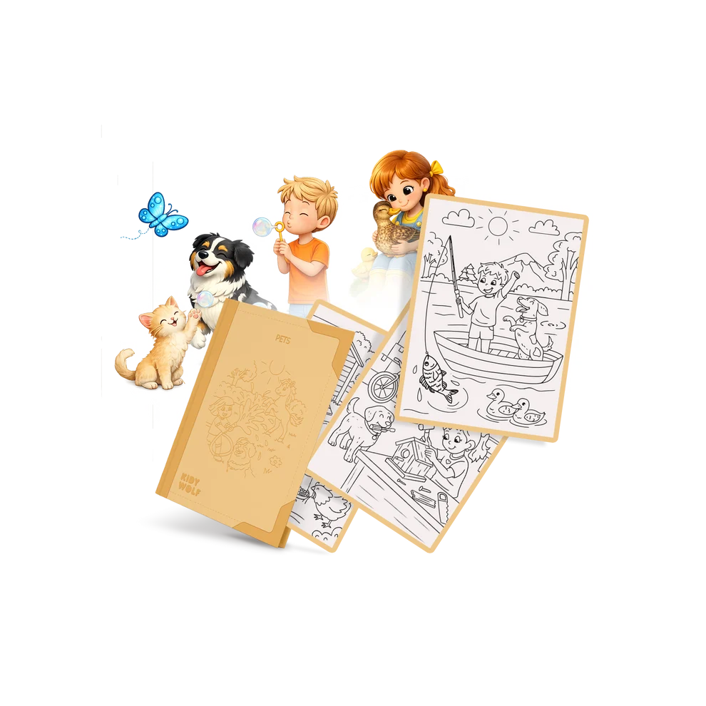recharge-dessin-kidydraw-pad-animaux-de-compagnie-kidywolf