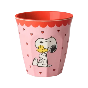 gobelet-en-melamine-snoopy-rose-rice